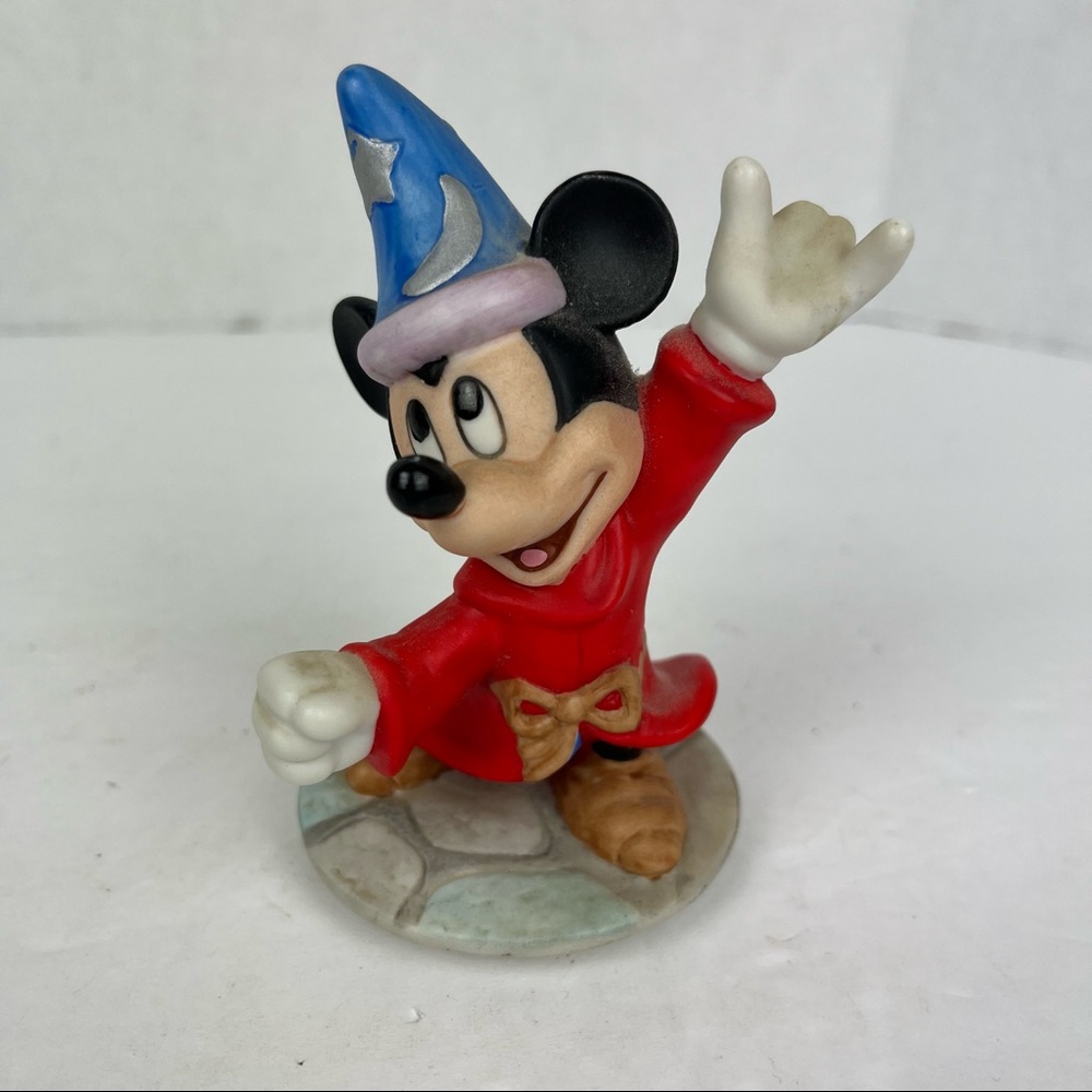 Disney parks- ceramic Mickey Mouse wizard dress figurine